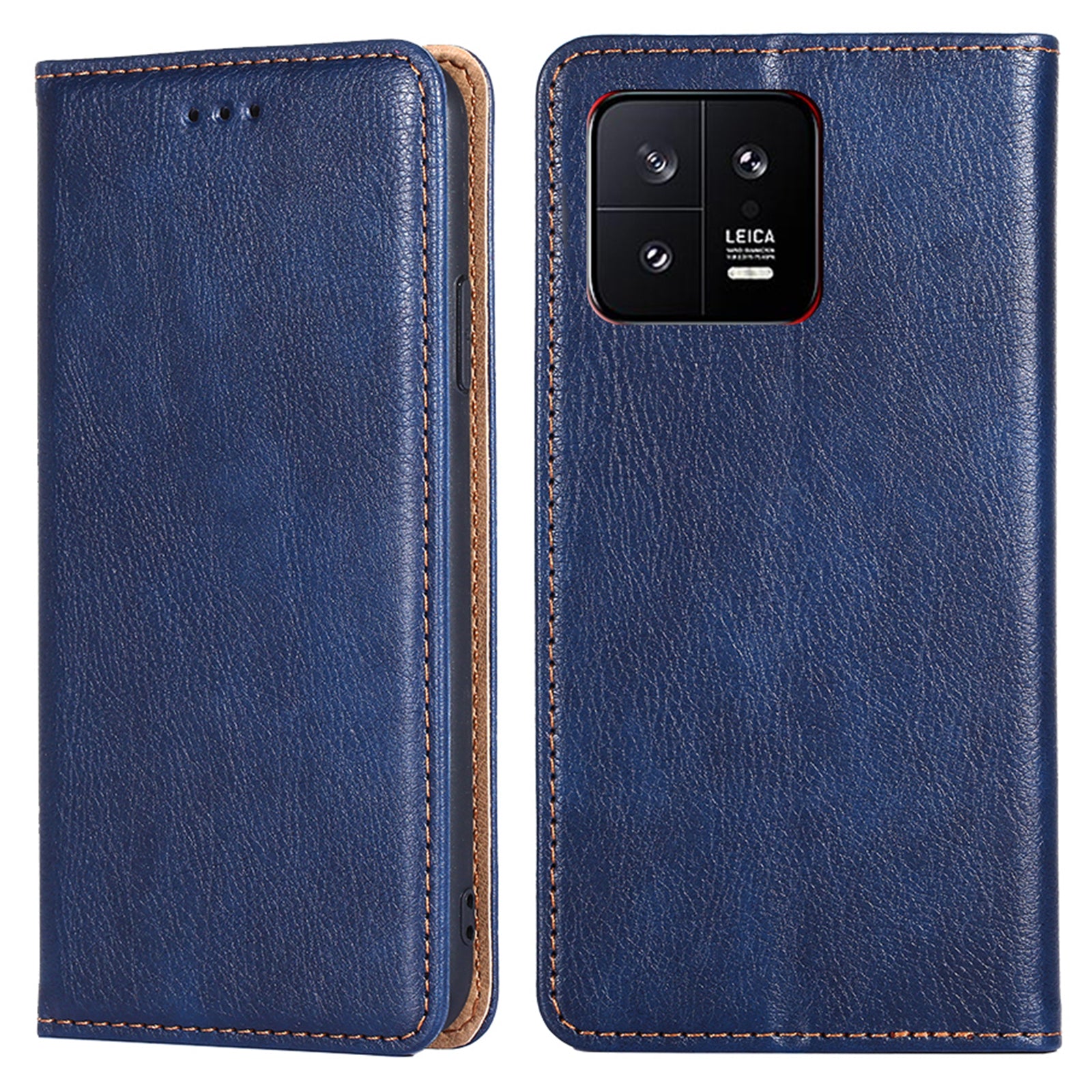 For Xiaomi 13 5G Magnetic Auto Adsorbed PU Leather Protective Cover Foldable Stand Phone Wallet Case For Xiaomi 13 5G Magnetic Auto Adsorbed PU Leather Protective Cover Foldable Stand Phone Wallet Case